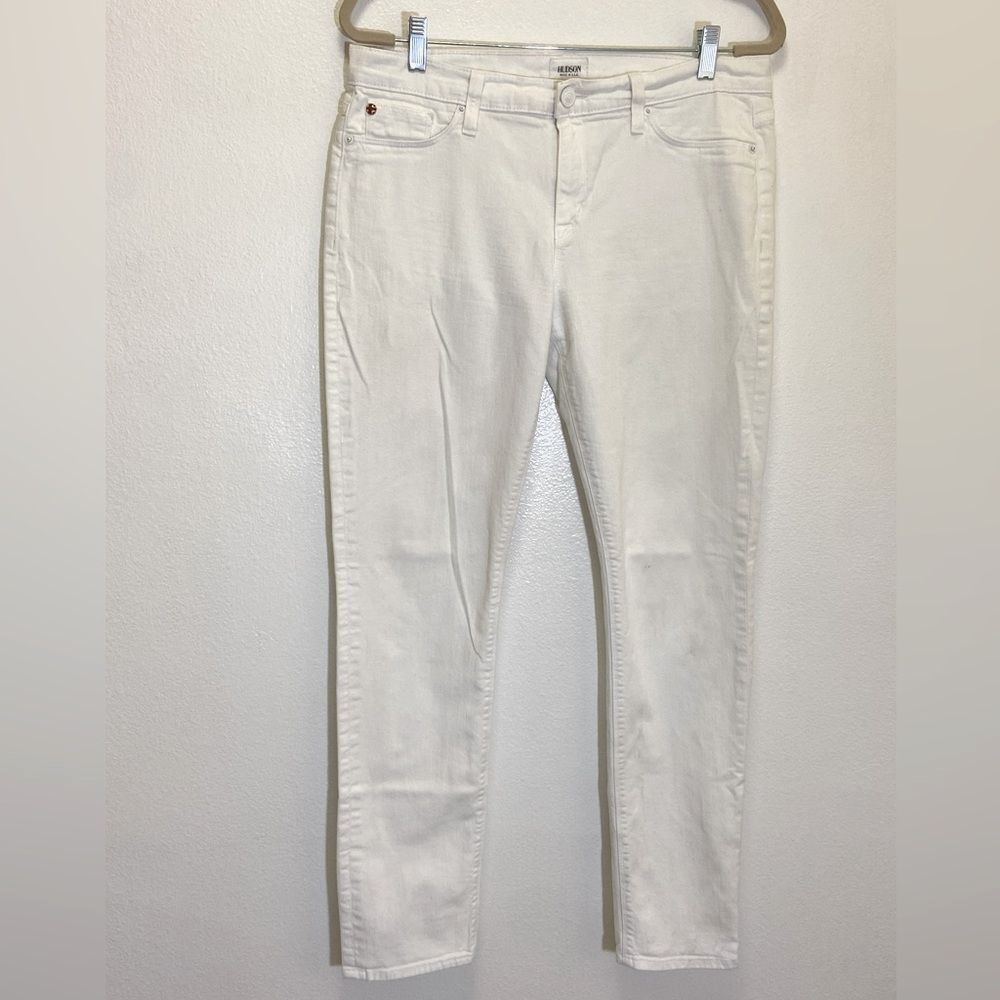 Hudson - Women's size 32 - Colette Mid Rise Jeans *stains